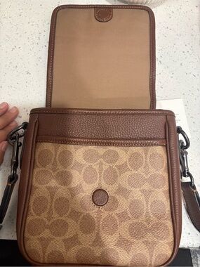 Coach Lucas Crossbody Bag in Signature Canvas